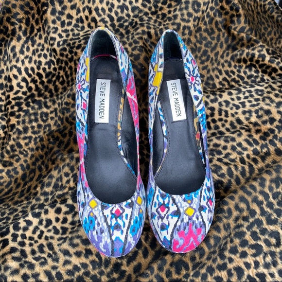 Steve Madden Pammyy Multi color - Picture 1 of 4